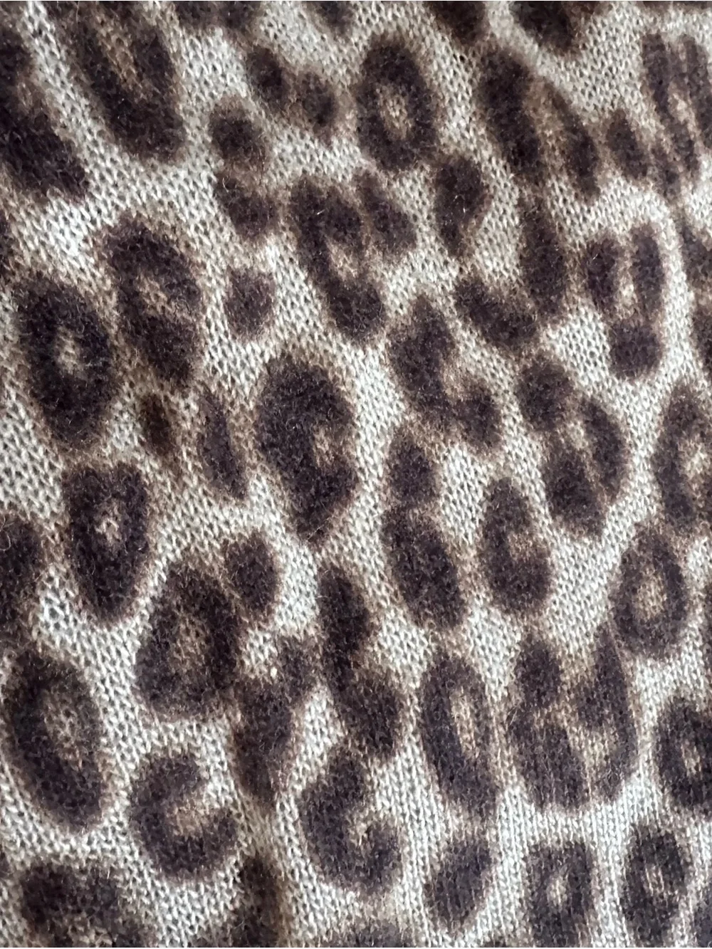 Banana Republic Brown Leopard Scarf